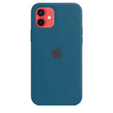 Husa Silicon pentru iPhone 12 Mini, Pacific Green MOFT